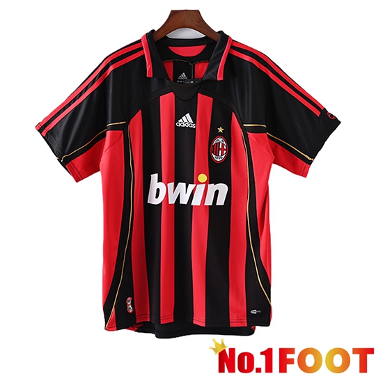 AC Milan Retro Home Soccer Jersey 2006/2007