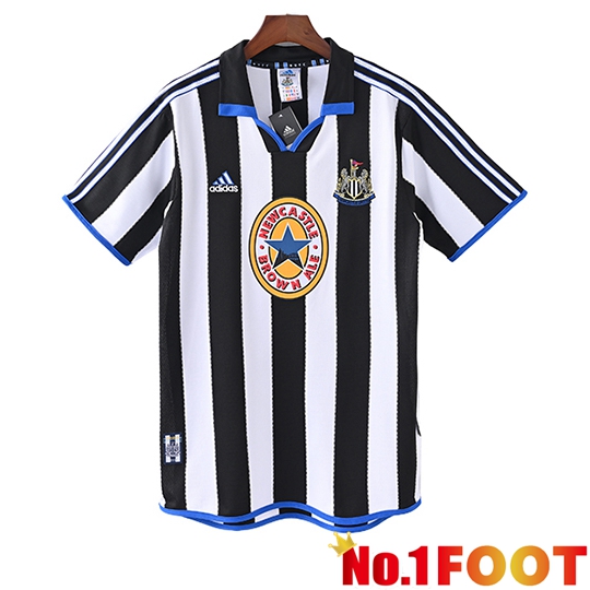 Newcastle United Retro Home Soccer Jersey 1999/2000