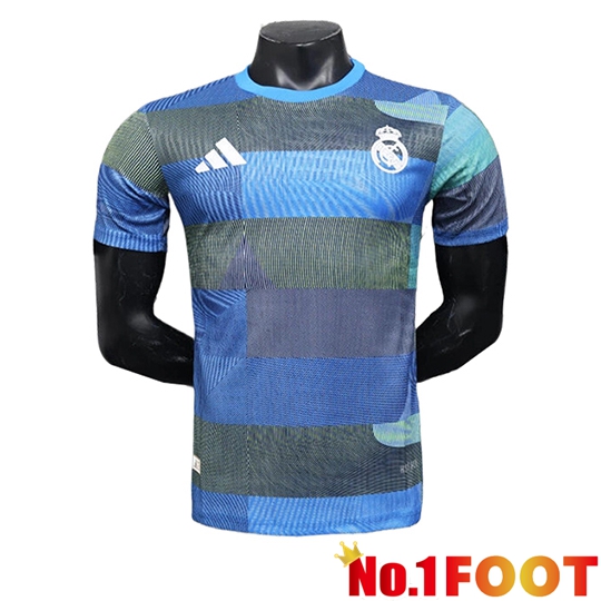 Real Madrid Soccer Jersey Special Edition Blue 2025/2026