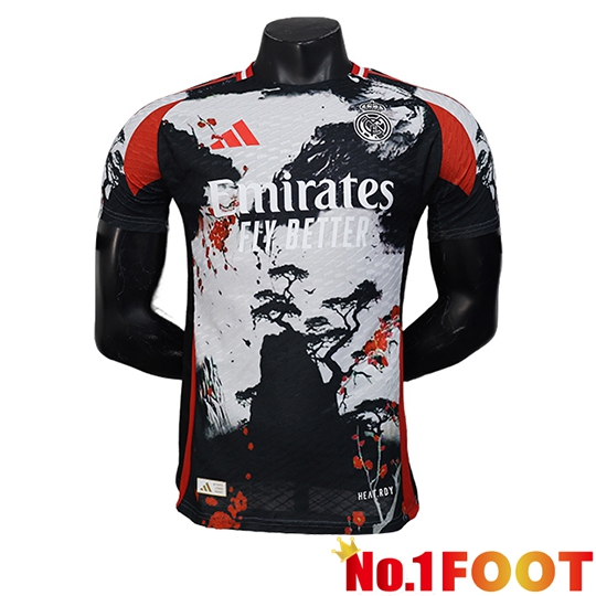 Real Madrid Soccer Jersey Special Edition White/Black 2025/2026