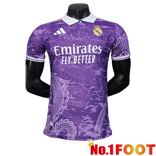 Real Madrid Soccer Jersey Special Edition Purple 2025/2026