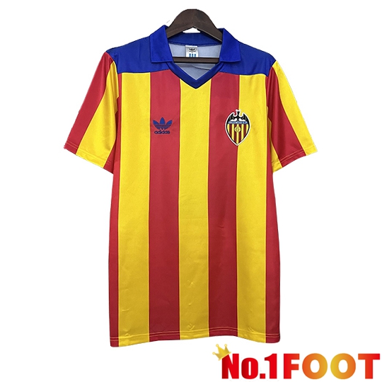 Valencia CF Retro Home Soccer Jersey 1980/1982