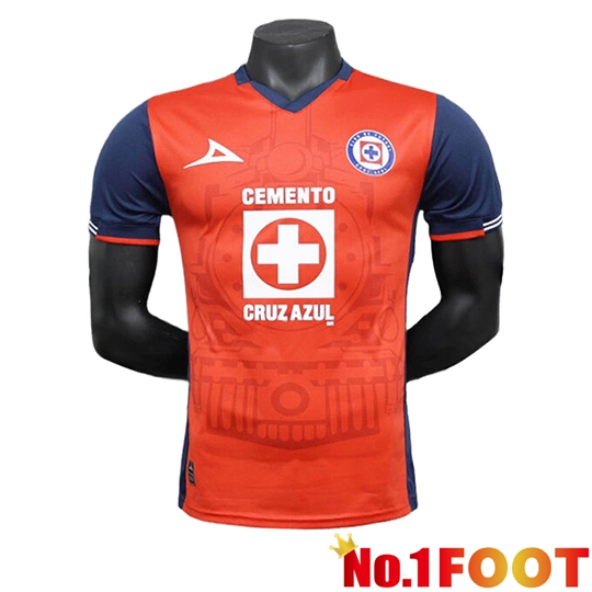 Cruz Azul Soccer Jersey Special Edition Red 2025/2026