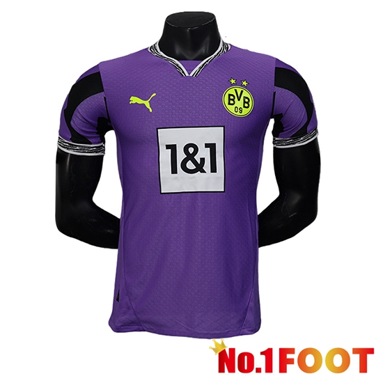 Dortmund Goalkeeper Soccer Jersey Purple 2025/2026