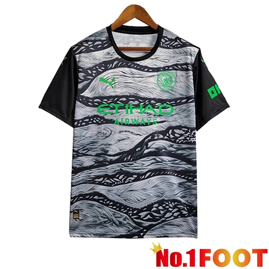 Manchester City Soccer Jersey Special Edition Grey 2025/2026