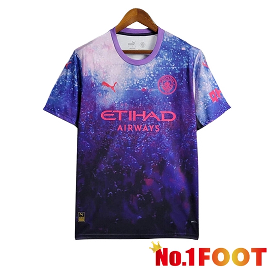 Manchester City Soccer Jersey Special Edition Purple 2025/2026