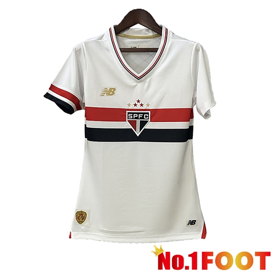 Sao Paulo FC Women Home Soccer Jersey 2025/2026