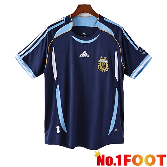 Argentinae Retro Away Soccer Jersey 2006