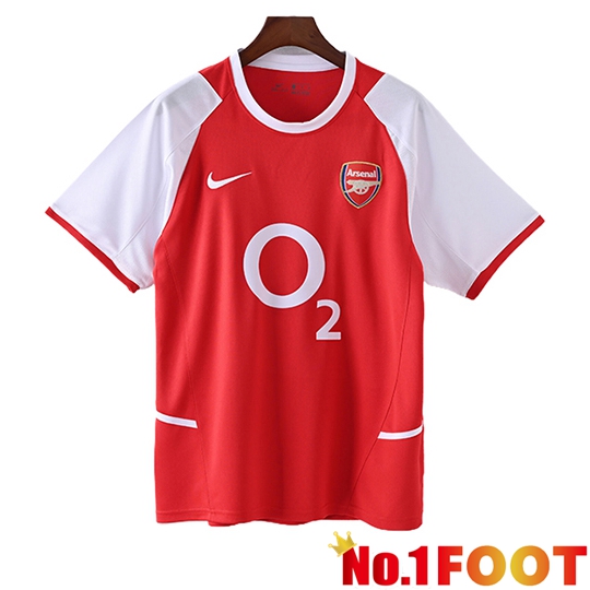 Arsenal Retro Home Soccer Jersey 2002/2003