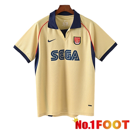 Arsenal Retro Away Soccer Jersey 2001/2002
