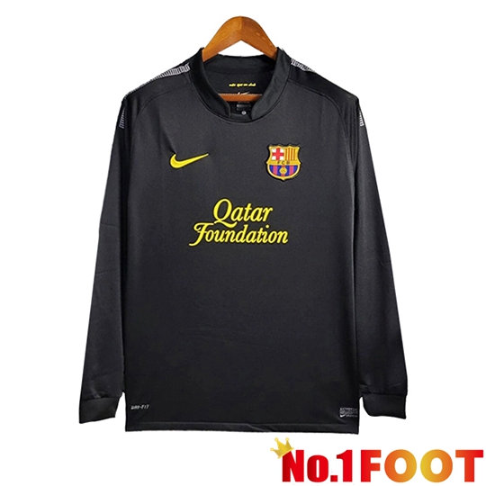 FC Barcelona Retro Away Soccer Jersey Long sleeve 2011/2012