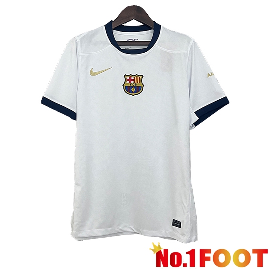 FC Barcelona Soccer Jersey Special Edition White 2025/2026
