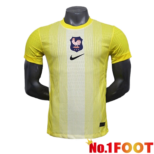 France Goalkeeper Soccer Jersey Yellow 2025/2026