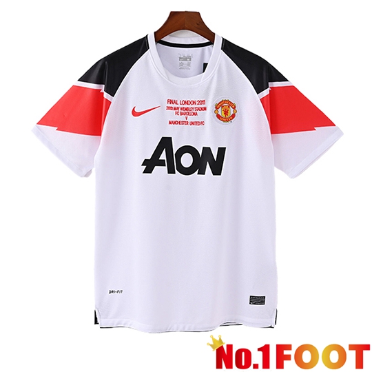 Manchester United Retro Away Soccer Jersey 2011/2012