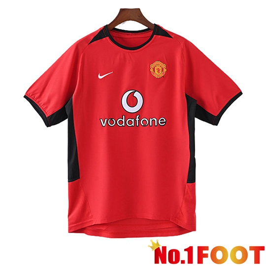 Manchester United Retro Home Soccer Jersey 2002/2003