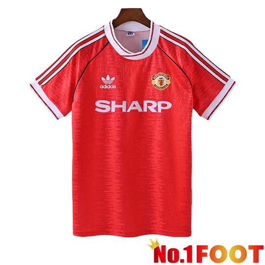Manchester United Retro Home Soccer Jersey 1991/1992