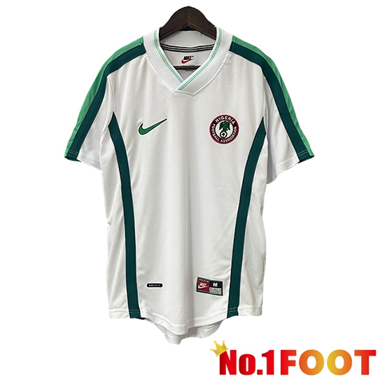 Nigeria Retro Away Soccer Jersey 1998