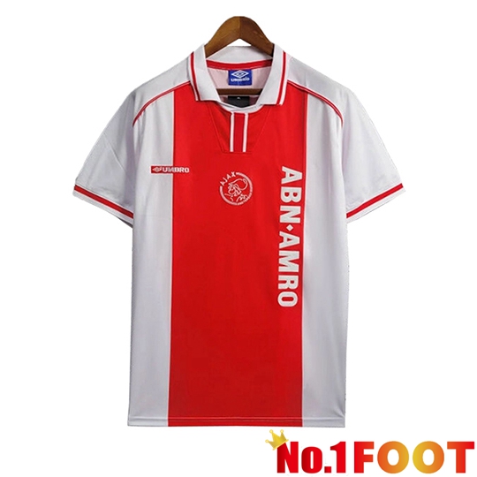 AFC Ajax Retro Home Soccer Jersey 1998