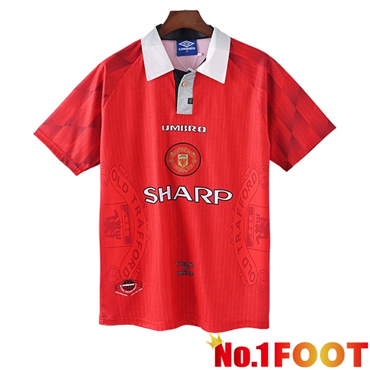 Manchester United Retro Home Soccer Jersey 1996/1997