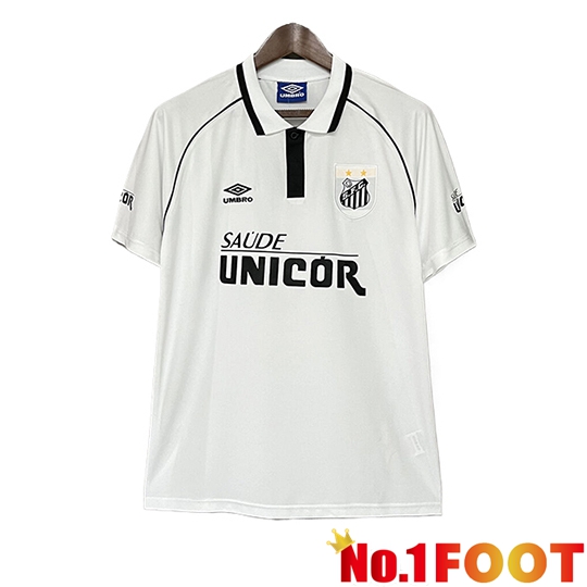Santos Retro Home Soccer Jersey 1997
