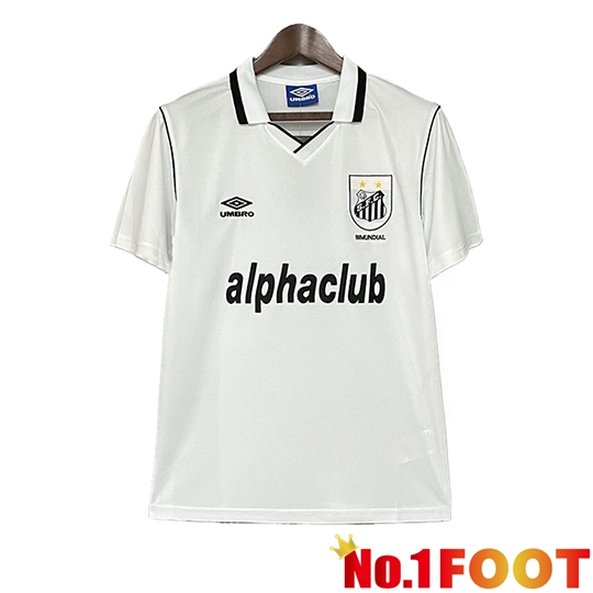 Santos Retro Home Soccer Jersey 2001