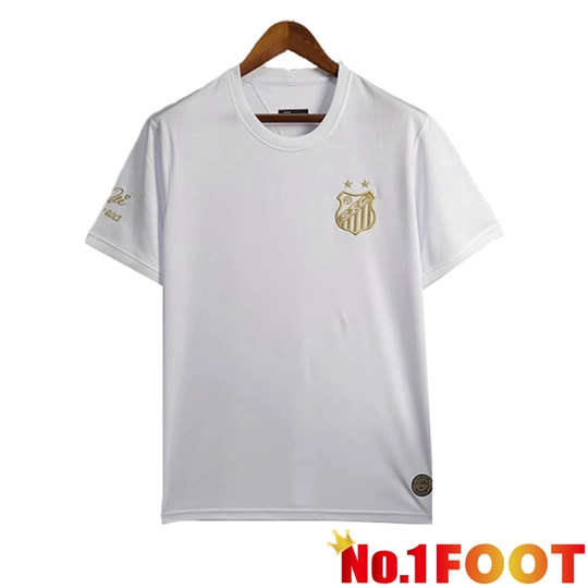 Santos FC Soccer Jersey Commemorative Edition White 2025/2026