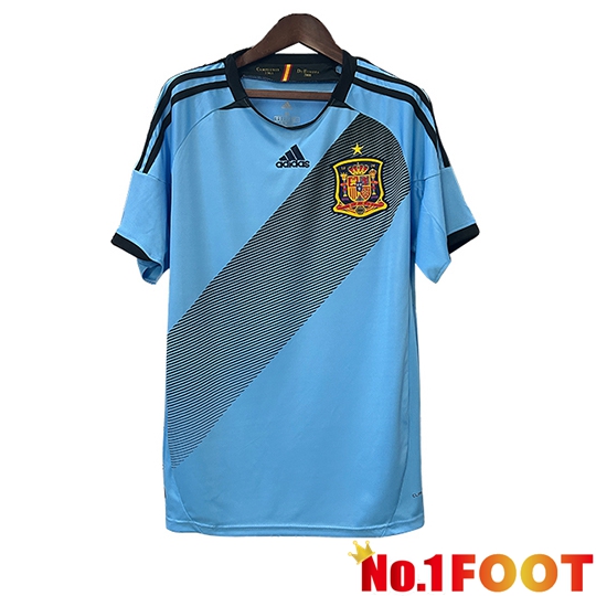 Spain Retro Away Soccer Jersey 2012