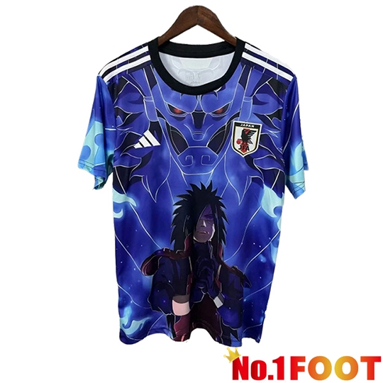 Japan Soccer Jersey Special Edition Blue Marine 2025/2026