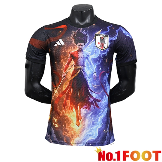 Japan Soccer Jersey Special Edition Blue/Red 2025/2026
