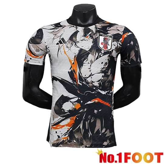 Japan Soccer Jersey Special Edition Black/White 2025/2026