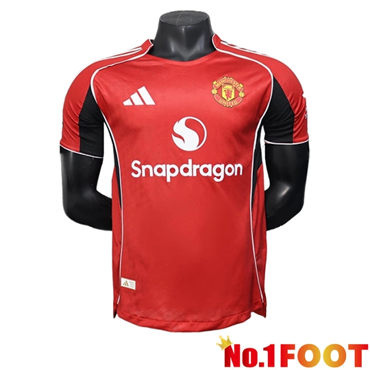 Manchester United Home Soccer Jersey Leaked Version 2025/2026