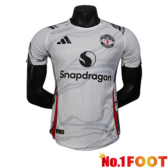 Manchester United Soccer Jersey Special Edition White 2025/2026