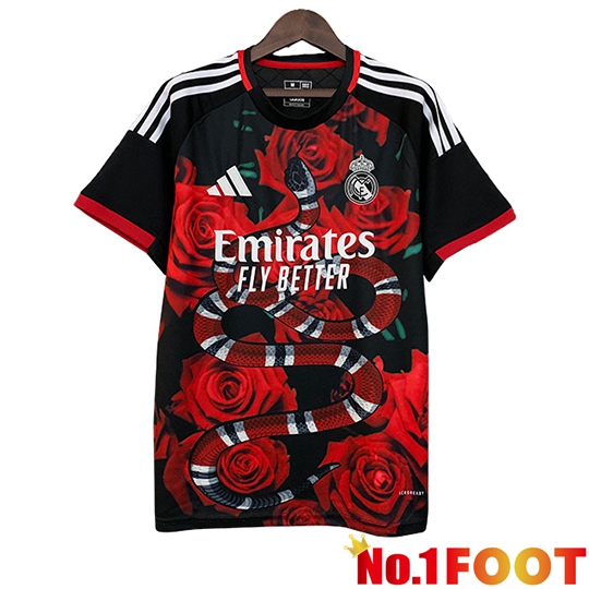 Real Madrid Soccer Jersey Special Edition Red 2025/2026
