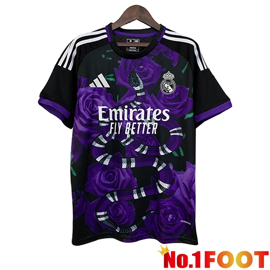 Real Madrid Soccer Jersey Special Edition Purple 2025/2026