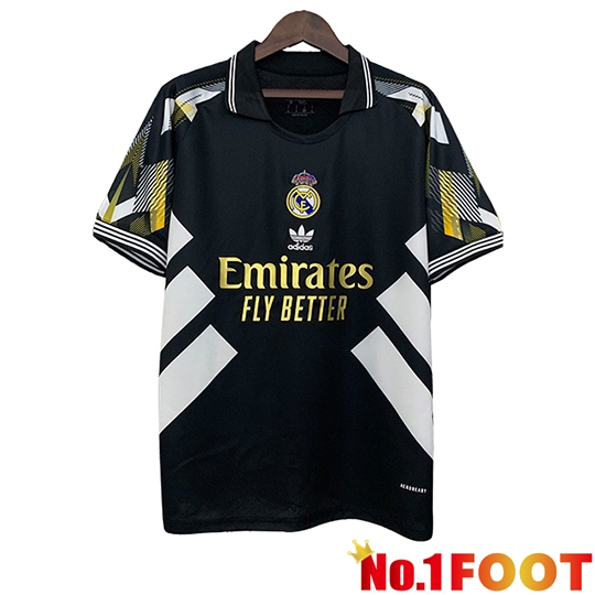 Real Madrid Soccer Jersey Special Edition Black 2025/2026