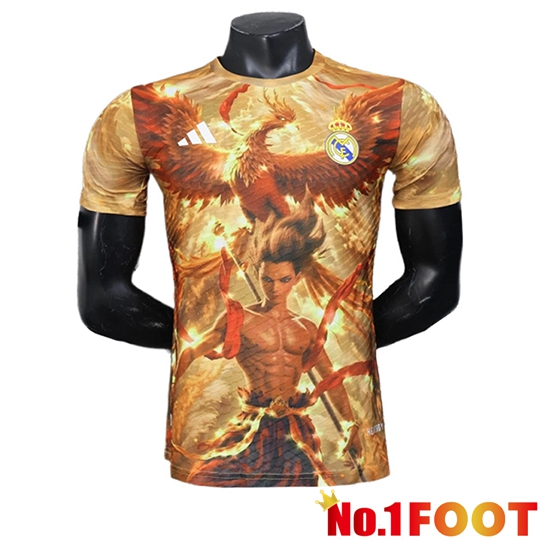 Real Madrid Soccer Jersey Special Edition Orange 2025/2026