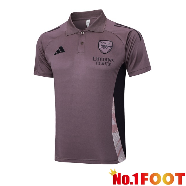 Arsenal Soccer Polo Purple 2025/2026
