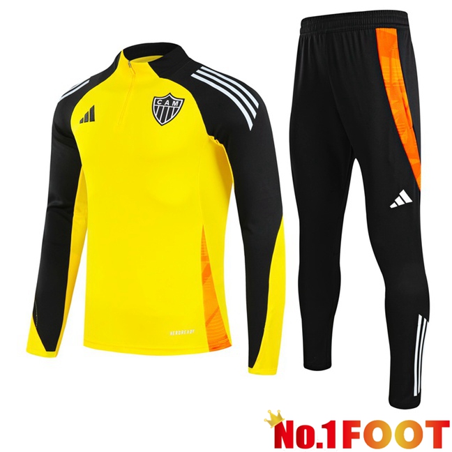 Atletico Mineiro kit Training Tracksuit Yellow 2025/2026