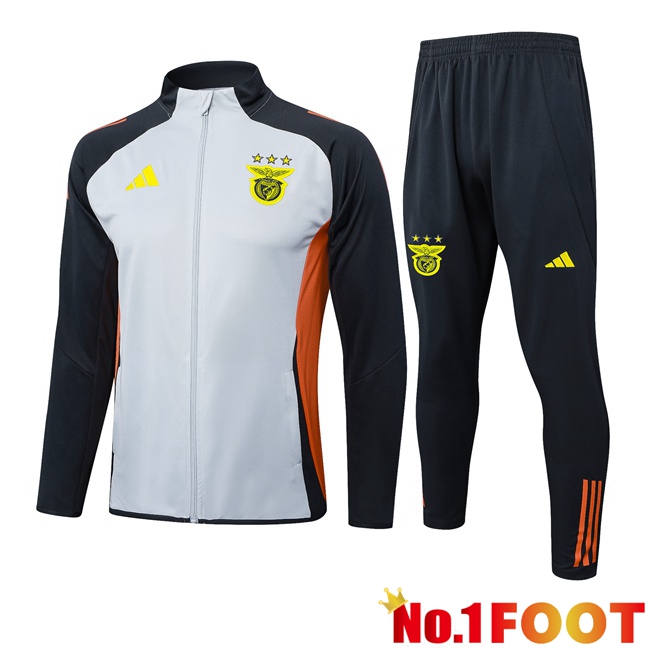 S.L Benfica kit Training Jacket Suit Grey 2025/2026