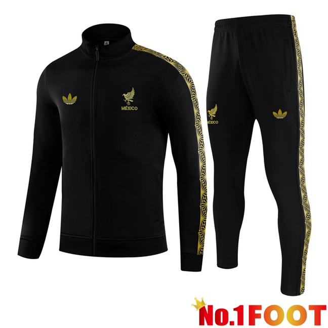Mexico kit Training Jacket Suit Black 2025/2026