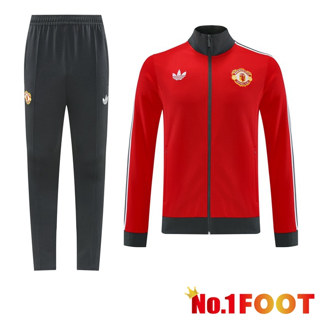 Manchester United kit Training Jacket Suit Red 2025/2026