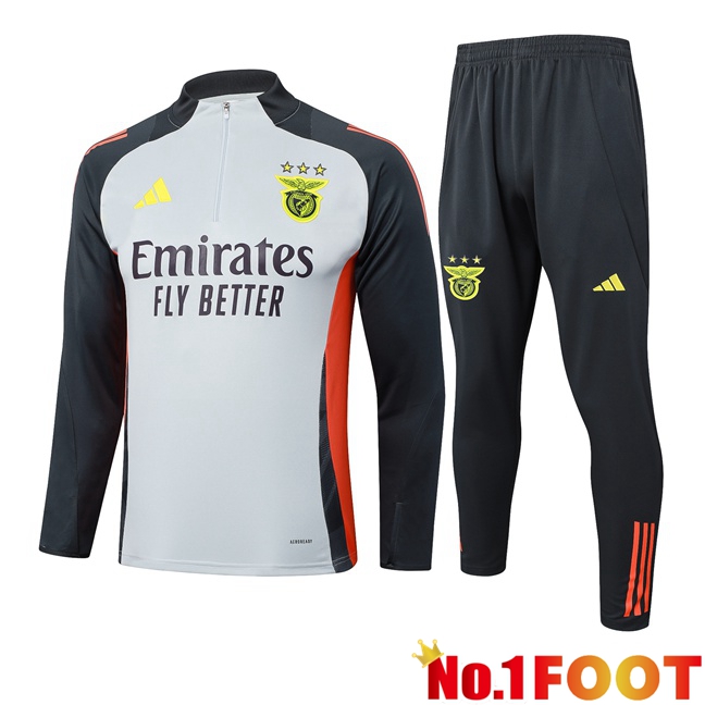 S.L Benfica kit Training Tracksuit Grey 2025/2026