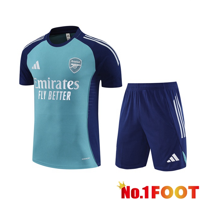 Arsenal kit Training T Shirt + Shorts Green 2025/2026