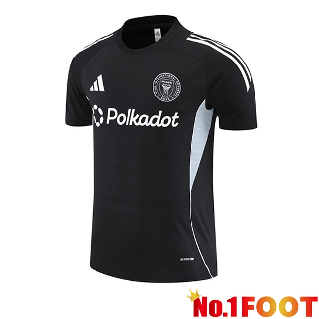 Inter Miami CF Training T Shirt Black 2025/2026