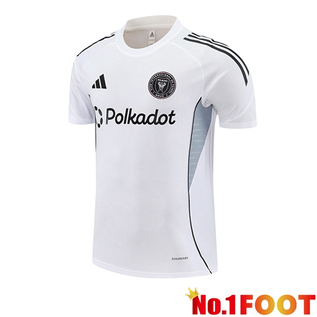 Inter Miami CF Training T Shirt White 2025/2026