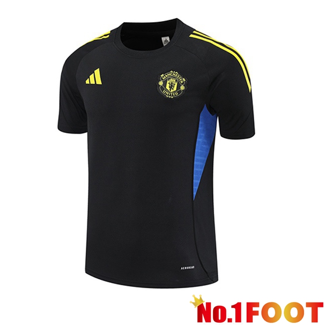 Manchester United Training T Shirt Black 2025/2026