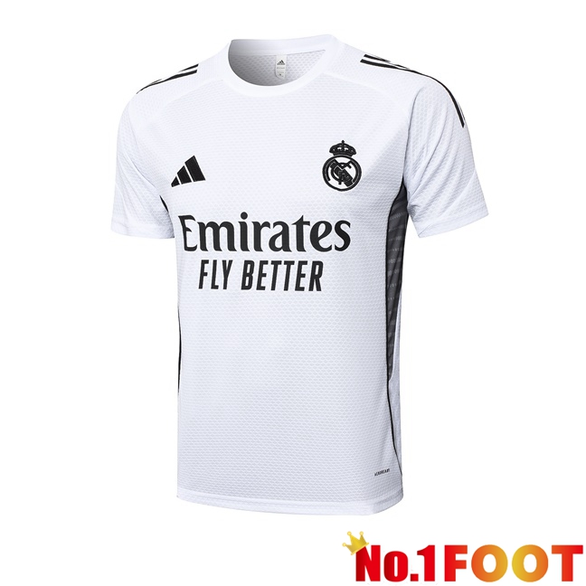 Real Madrid Training T Shirt White 2025/2026