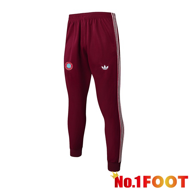 Bayern Munich Training Pants Red 2025/2026