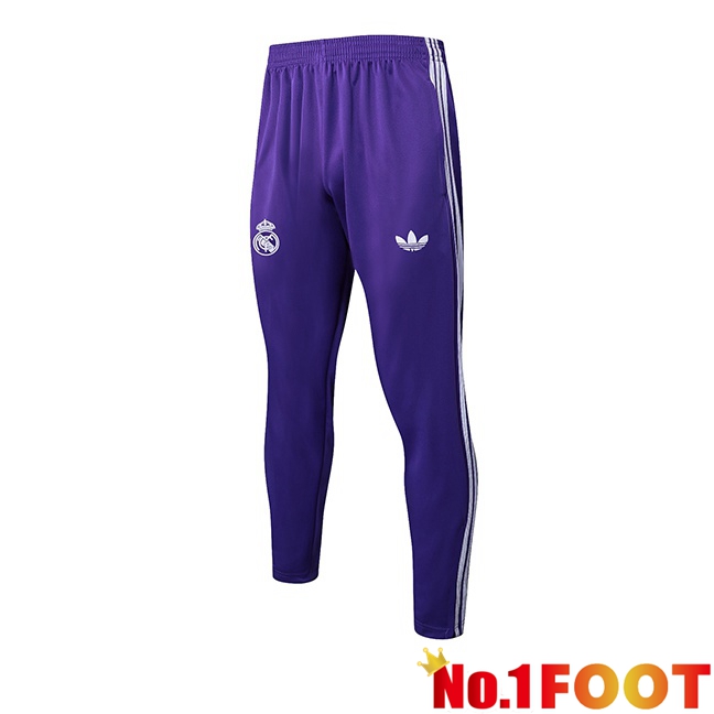 Real Madrid Training Pants Purple 2025/2026