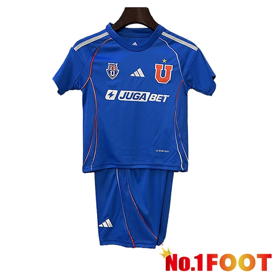 Universidad De Chile Kids Home Soccer Jersey 2025/2026
